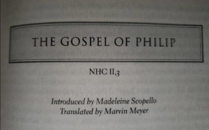 The Gospel of Philip-- Valentinian Gnostic Text in Christianity